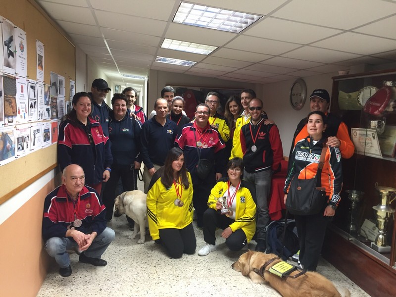 Navarra "al copo" en el VII Open de Tiro para Ciegos